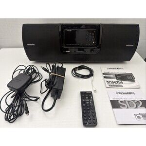 Sirius XM Satellite Radio Portable Boombox SXSD2 w/ Onyx EZ Radio